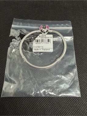 Pandora Disney’s Stitch Snake Chain Bracelet 593738C01-17cm 6.7inches